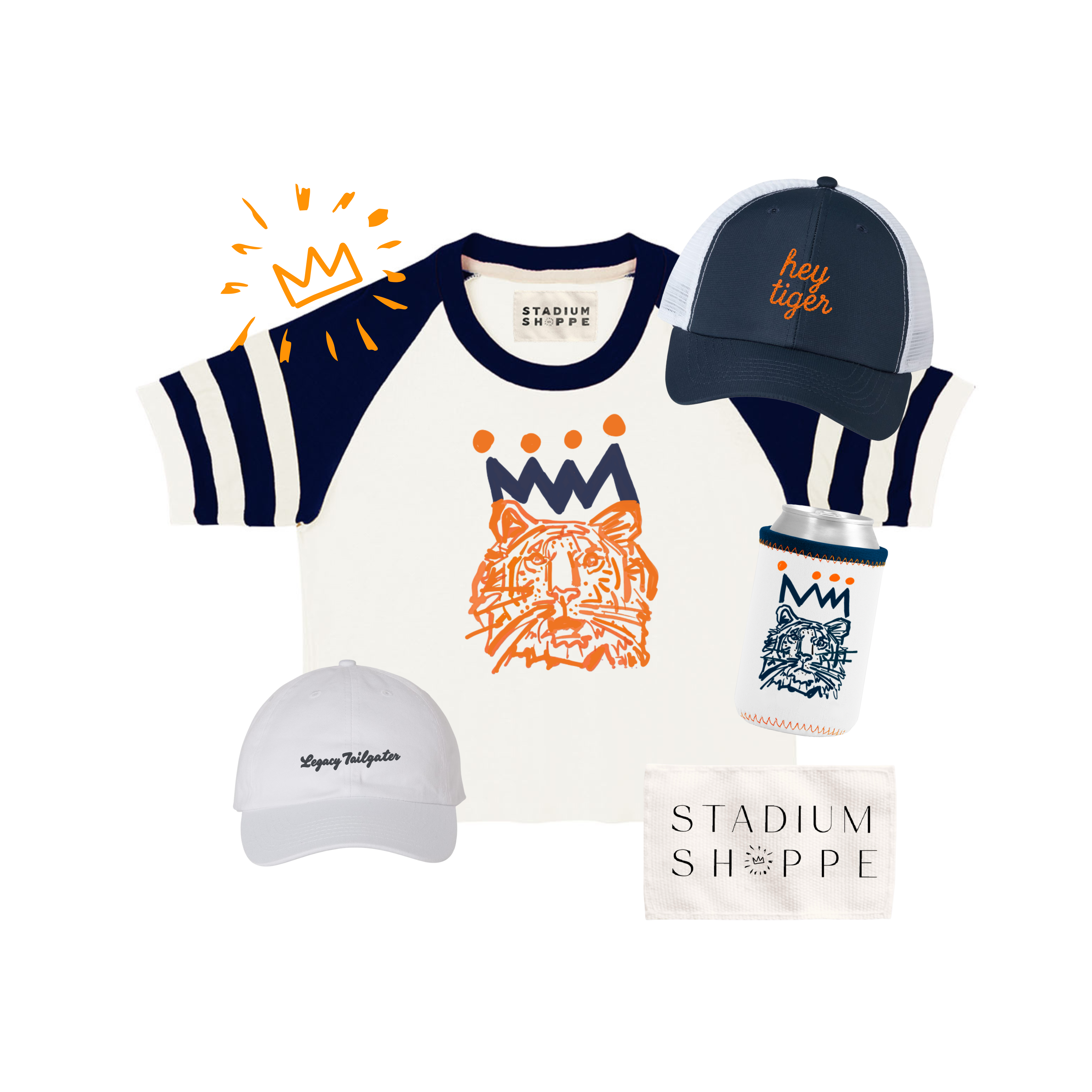 Navy x Orange