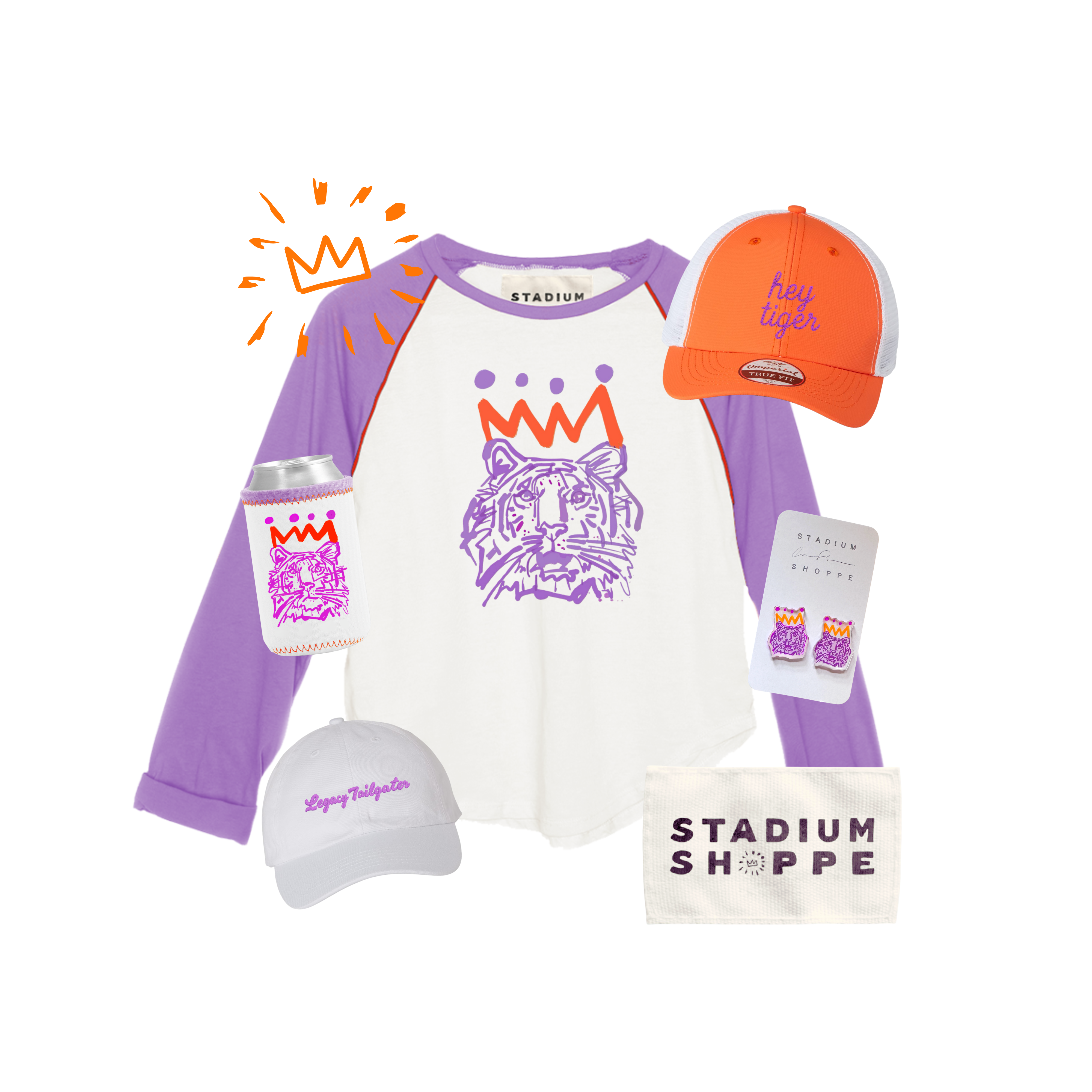 Orange x Purple
