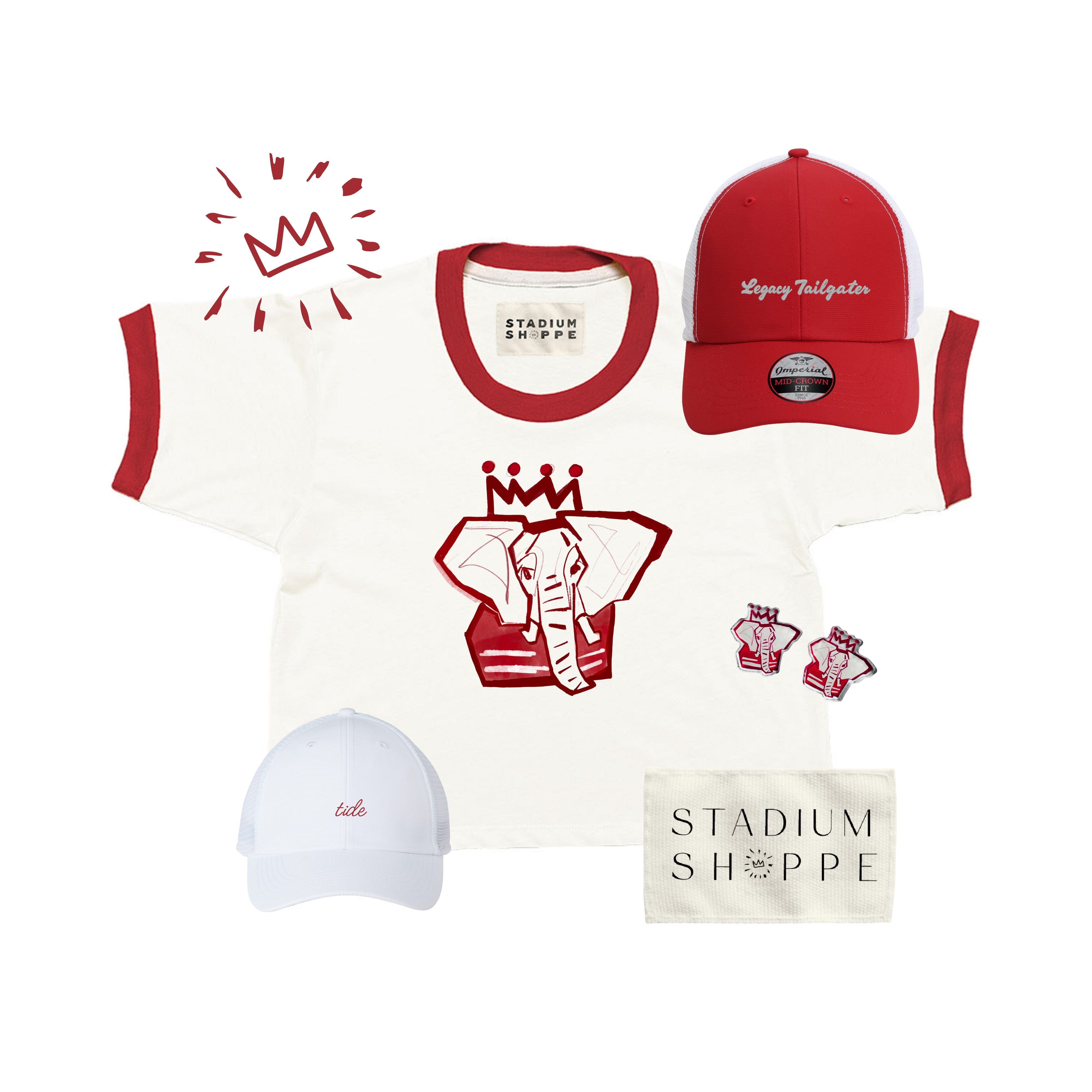 Crimson x White