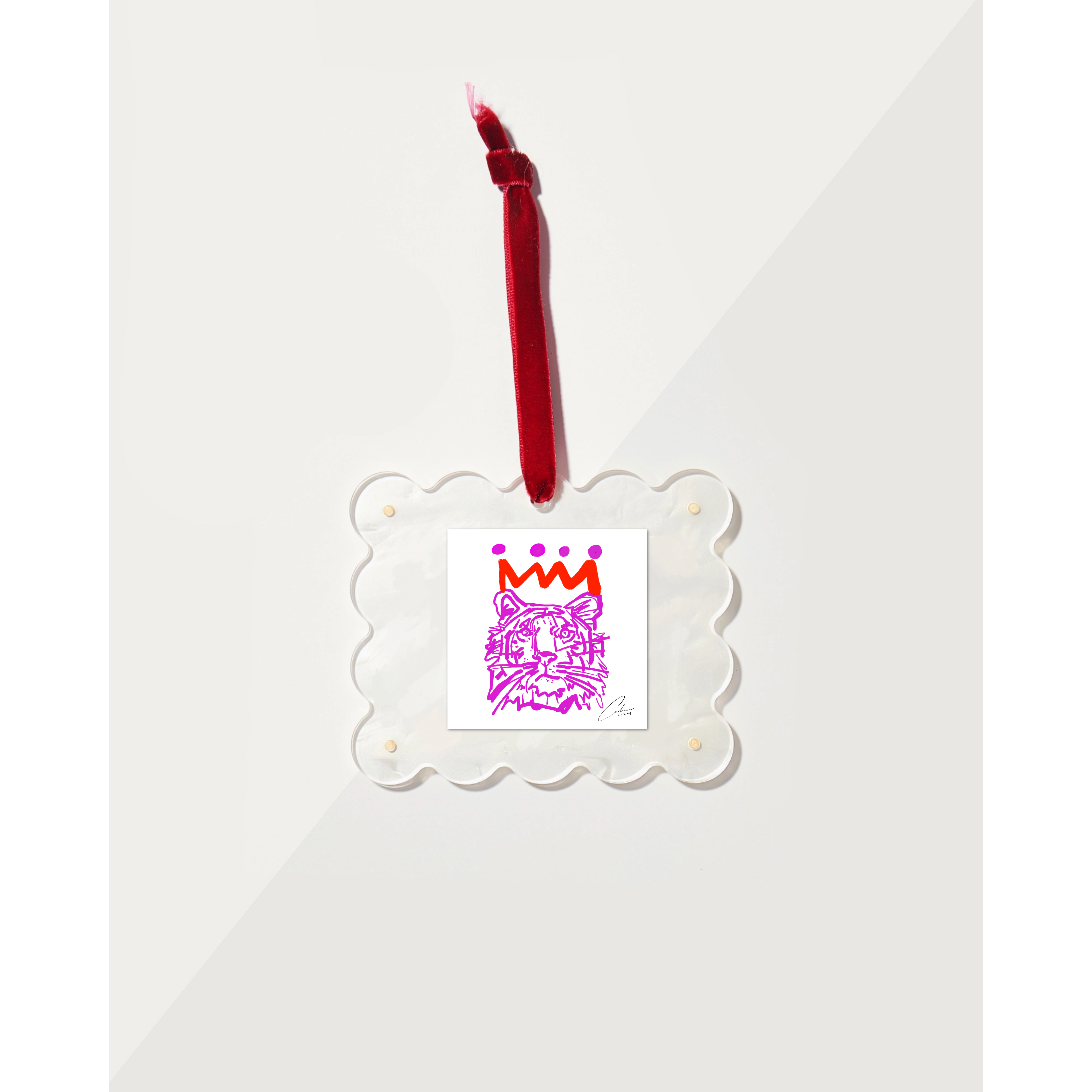 Pearl Frame Ornament