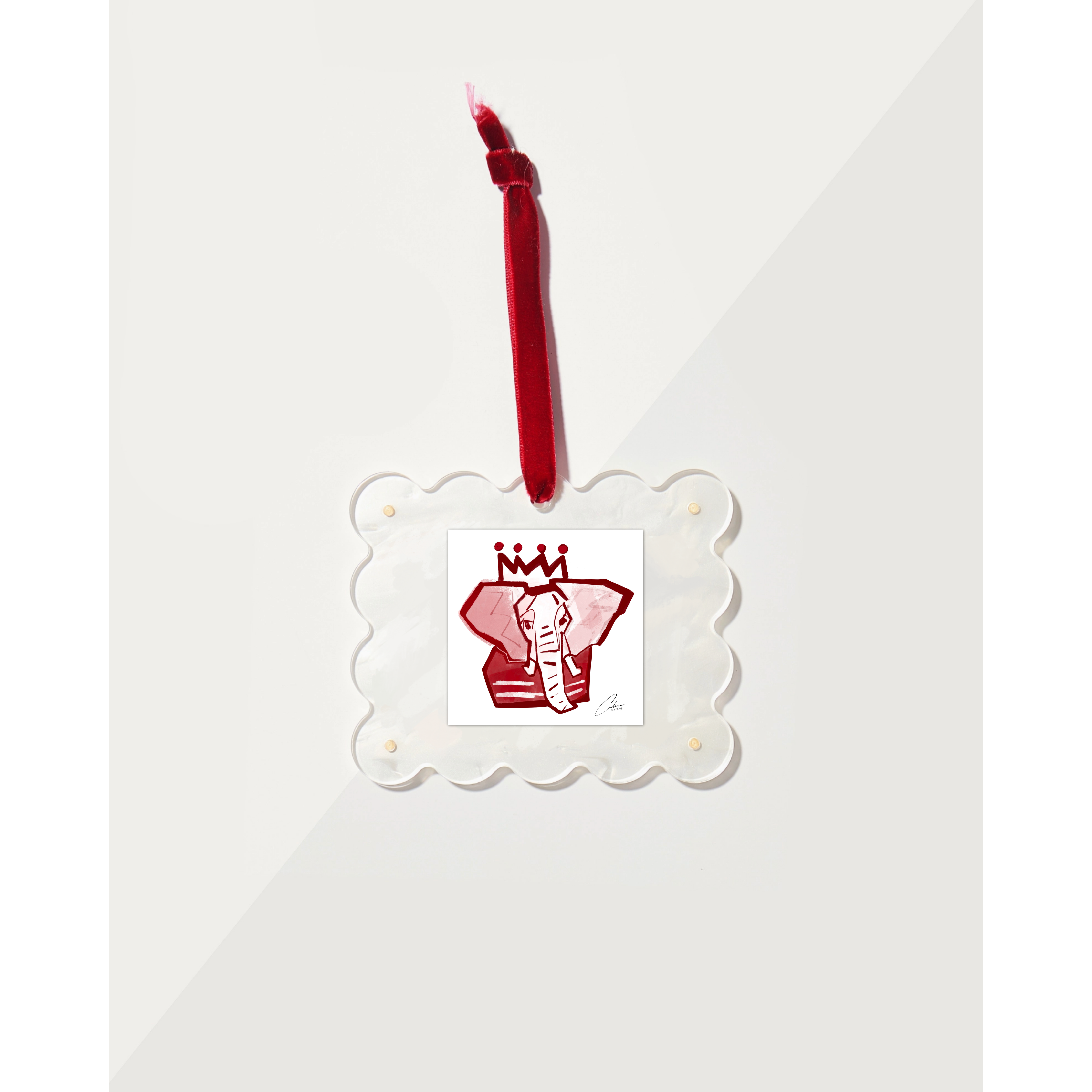 Pearl Frame Ornament