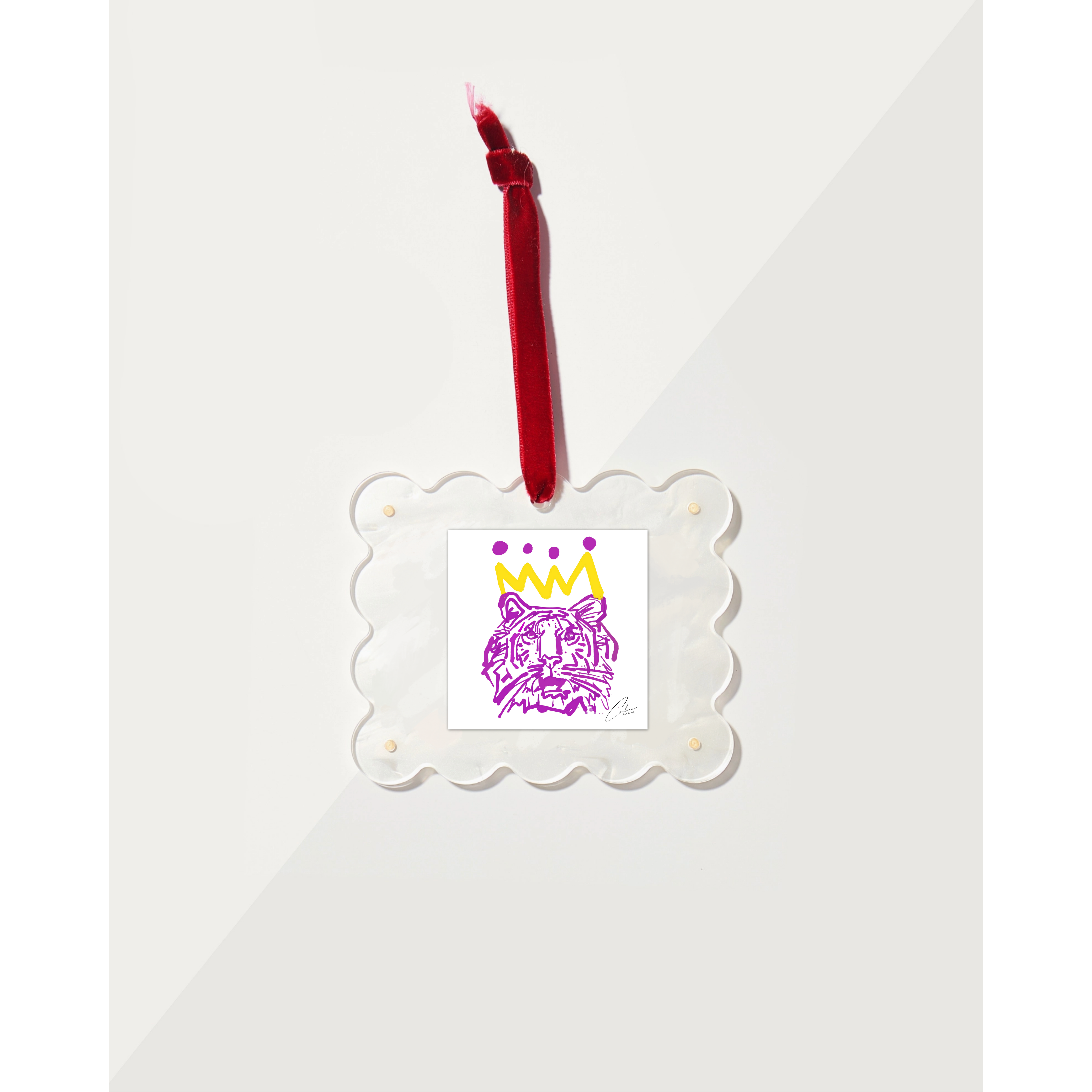 Pearl Frame Ornament