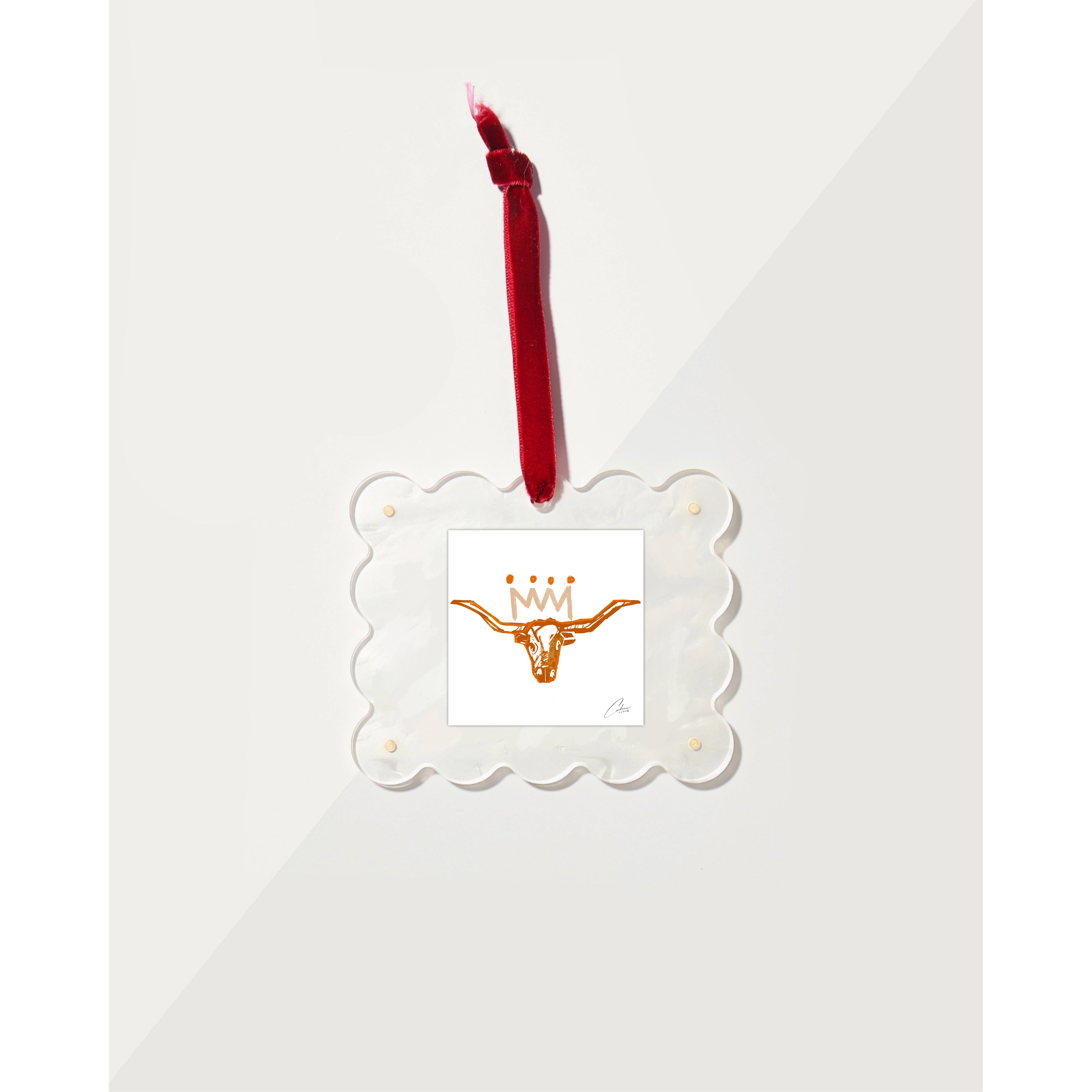 Pearl Frame Ornament