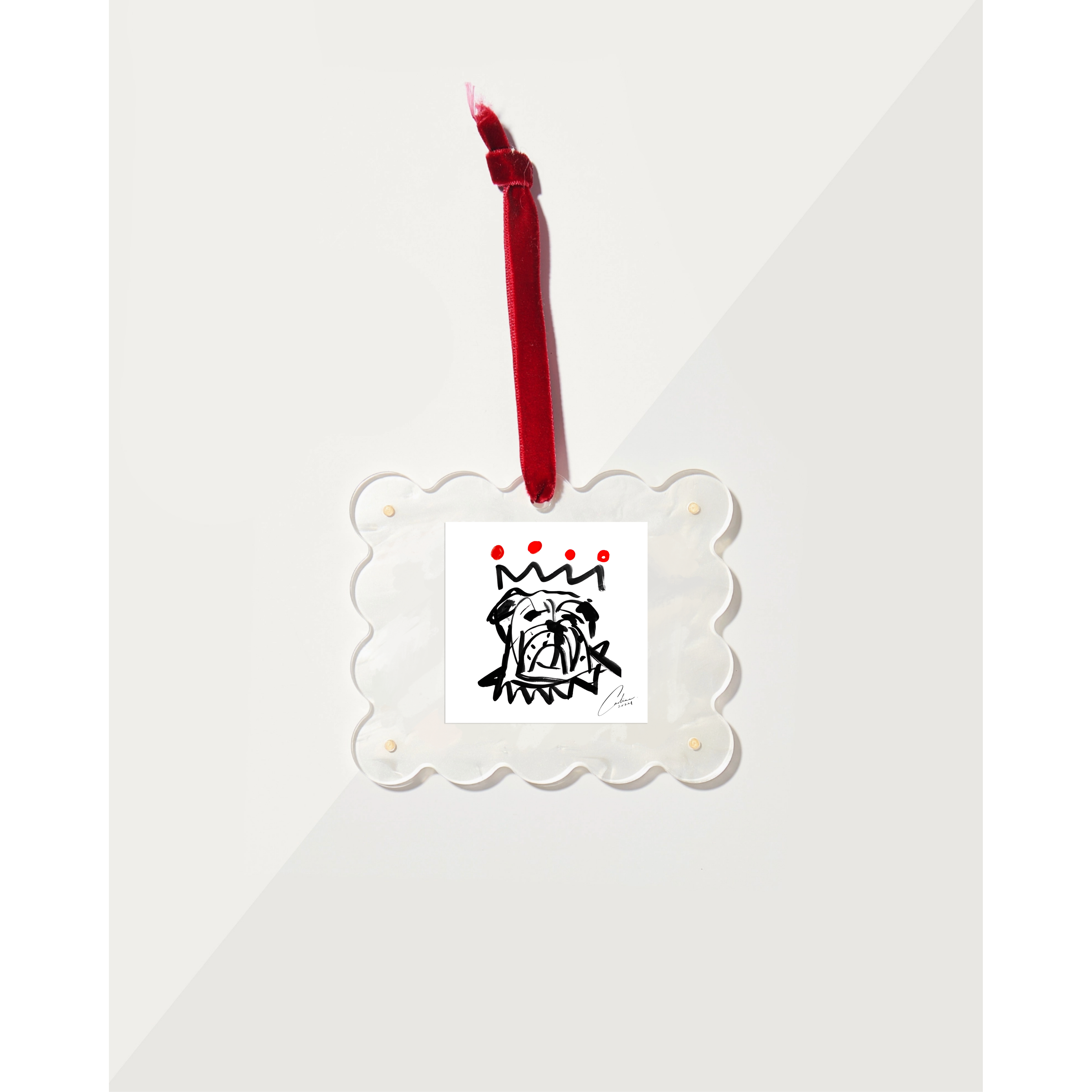 Pearl Frame Ornament