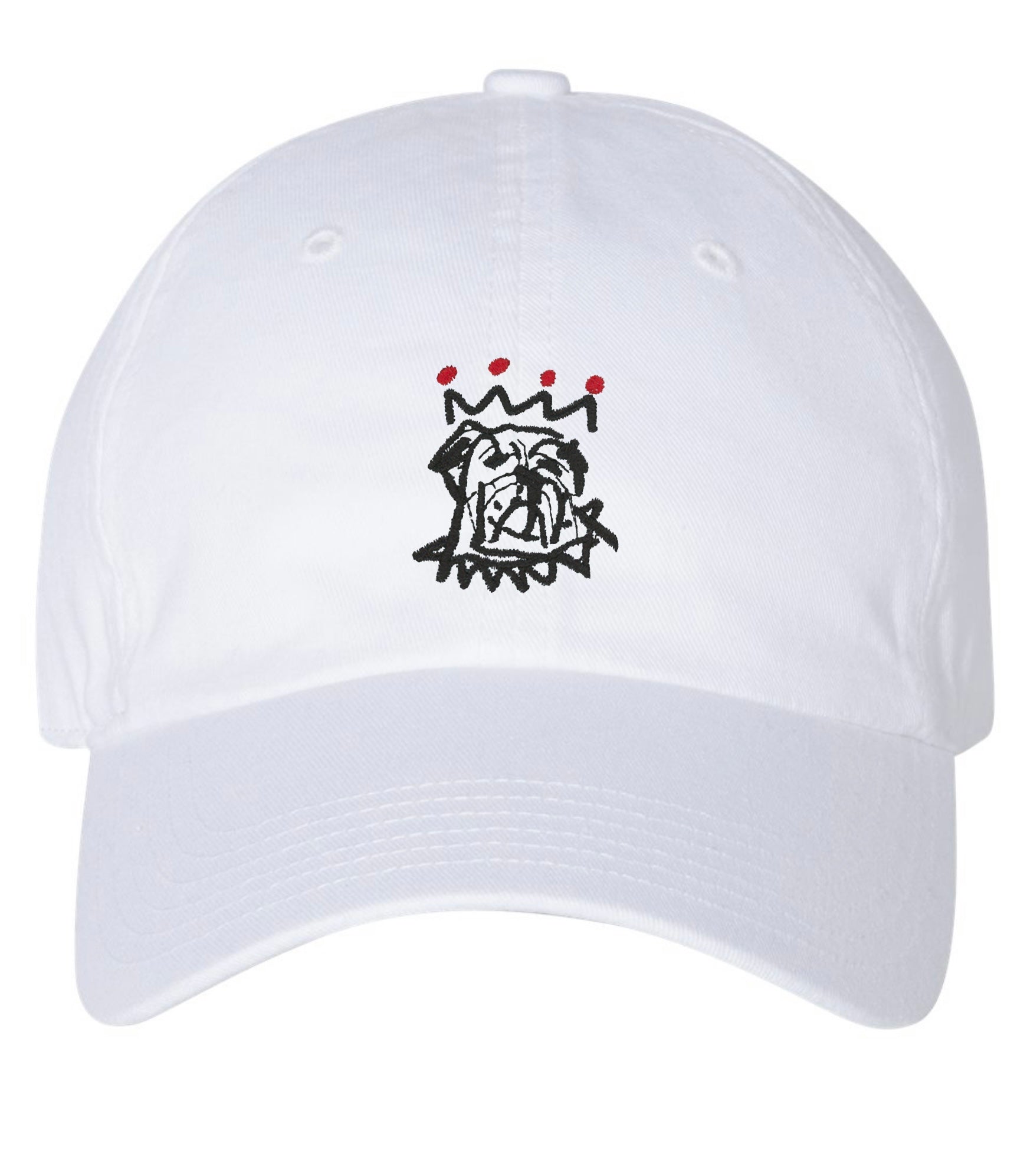 Embroidered 2025 Bulldog Dad Hat