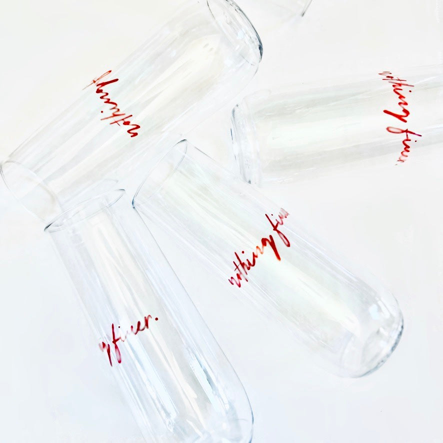 Nothing Finer Champagne Flutes