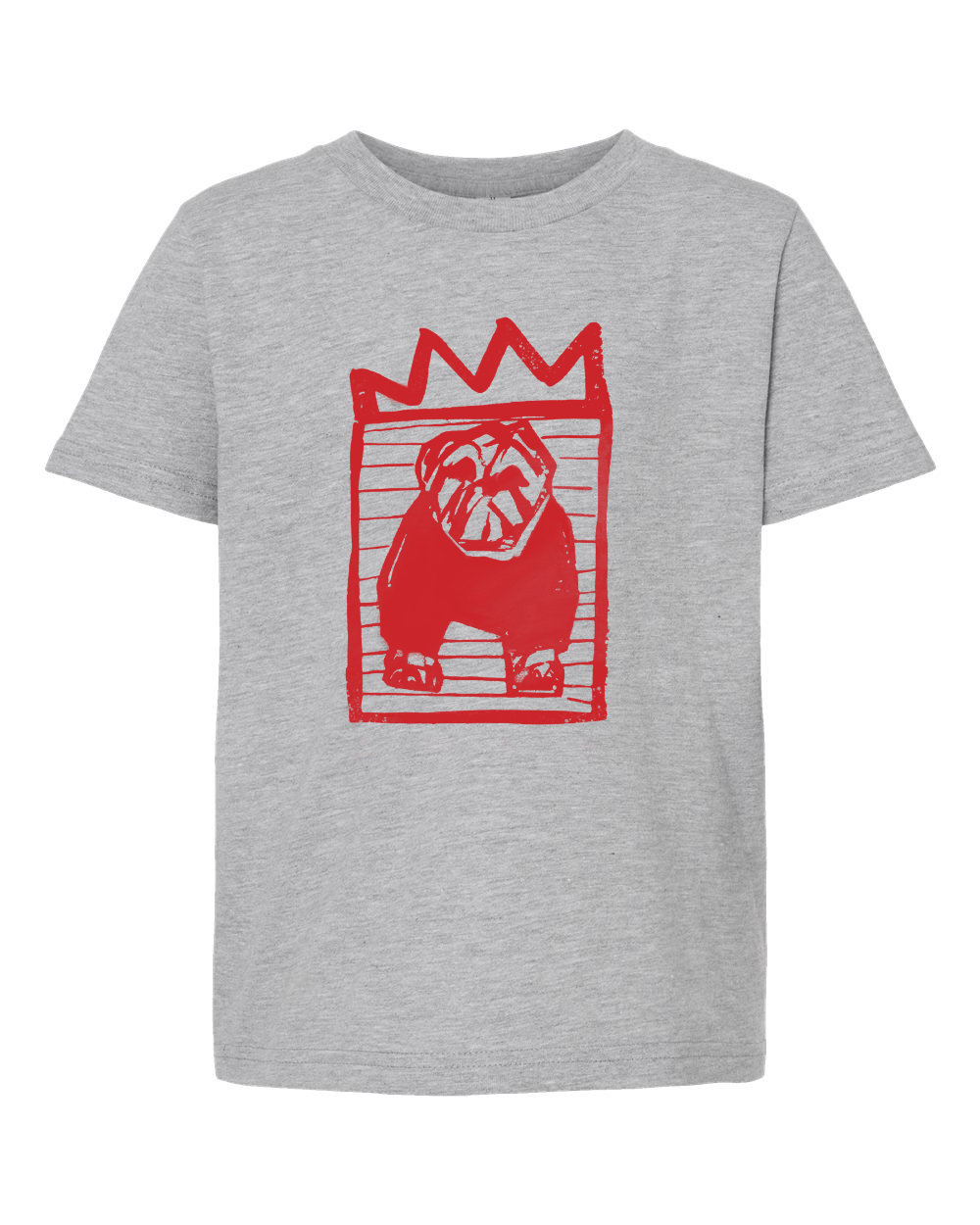 The Red x Black Stripe Adult T-Shirt