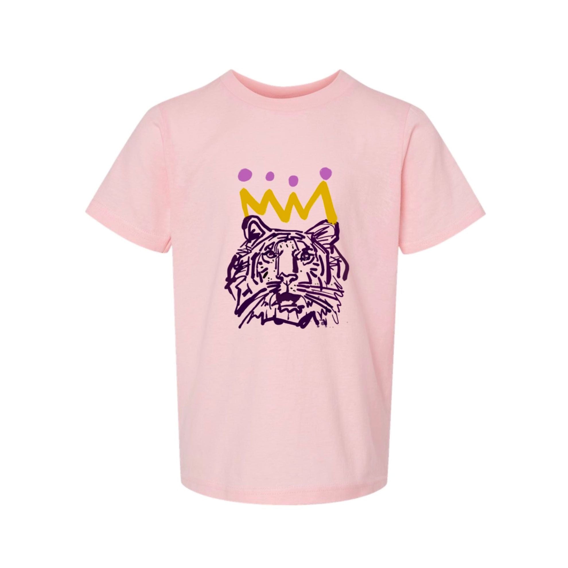 The Youth Purple x Gold Tiger T-shirt