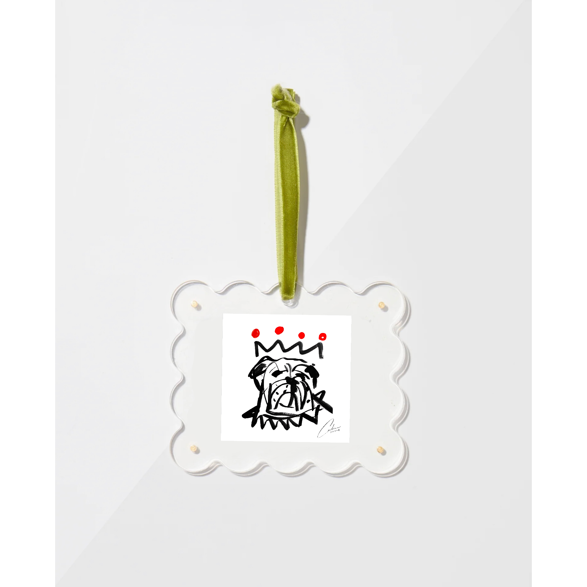 Clear Frame Ornament