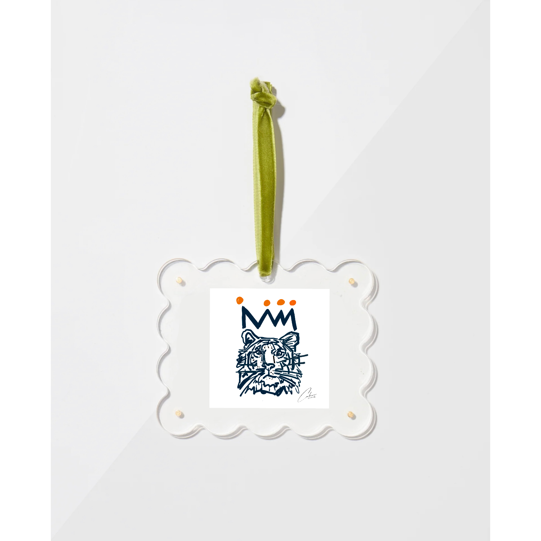 Clear Frame Ornament
