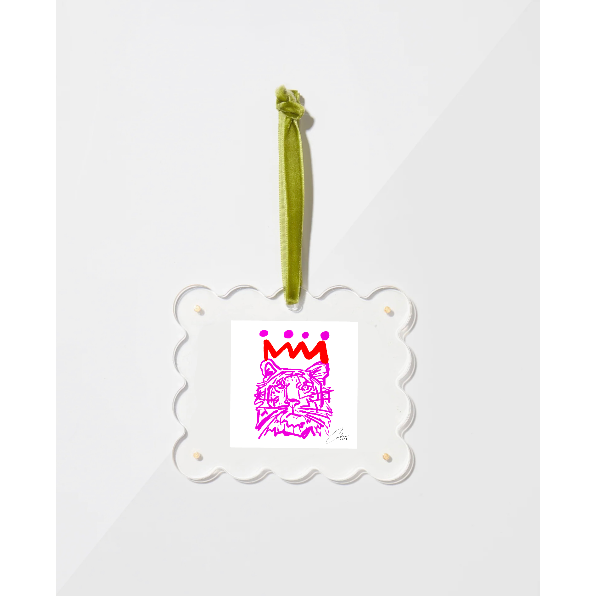 Clear Frame Ornament