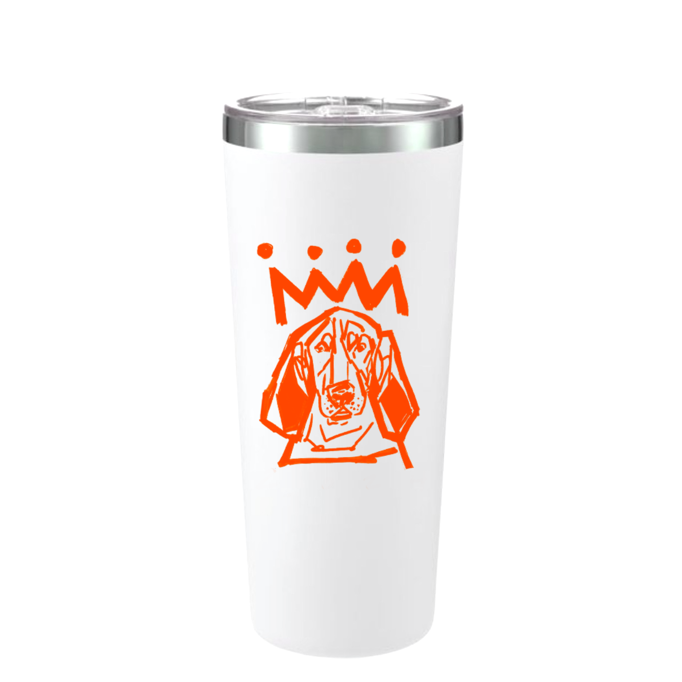 The Orange x White 20 oz. Tumbler