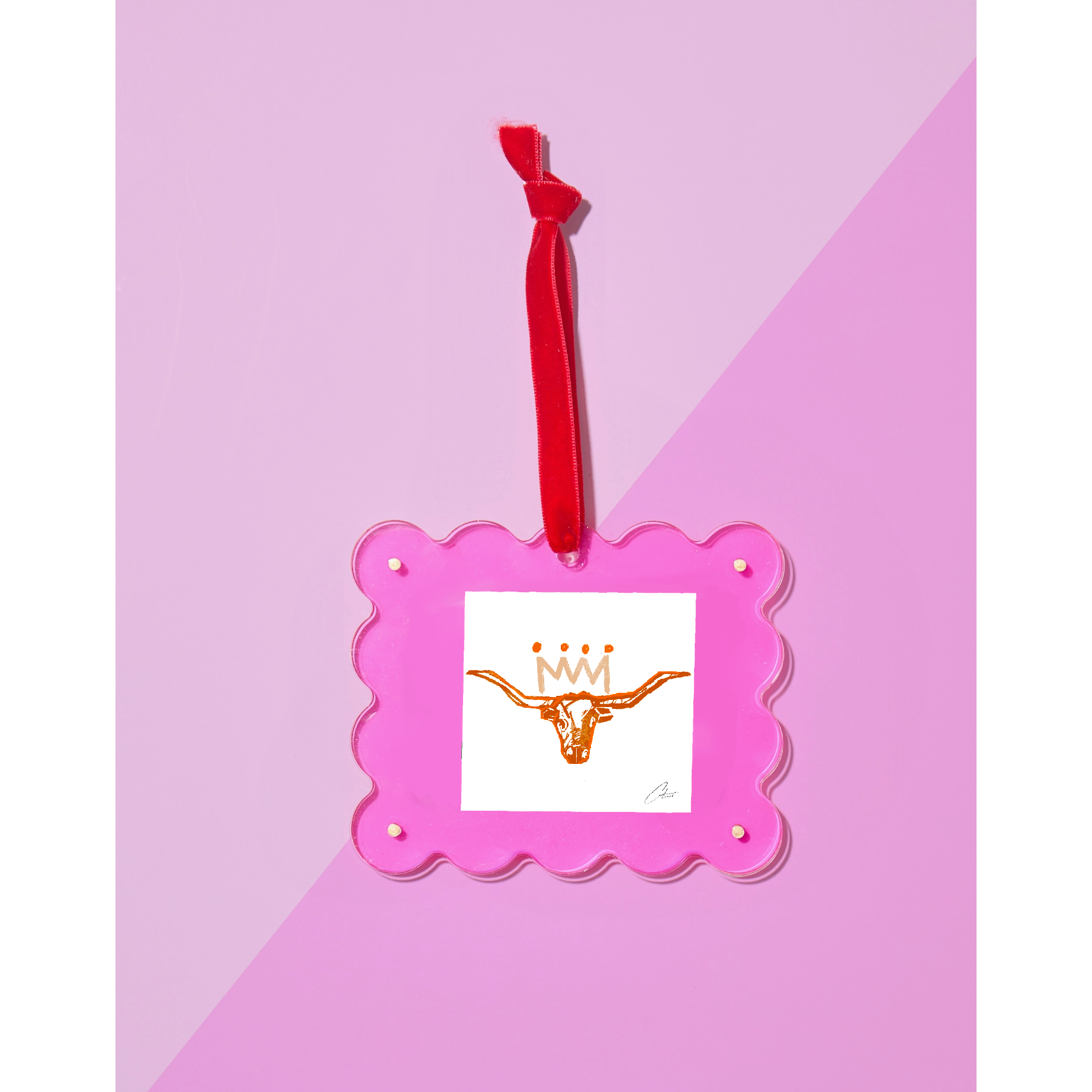 Acrylic Frame Ornament