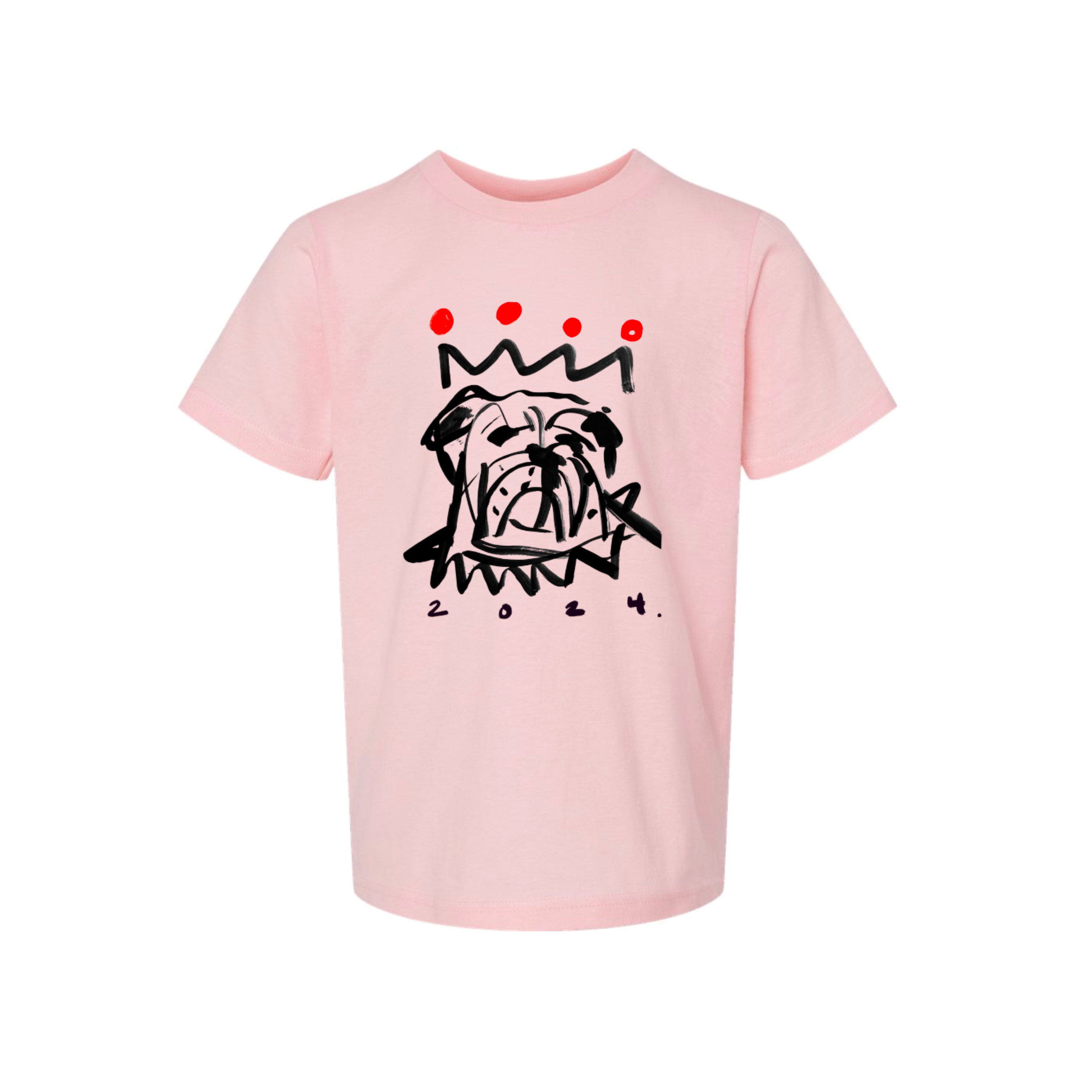 Red x Black Bulldog Youth T-Shirt
