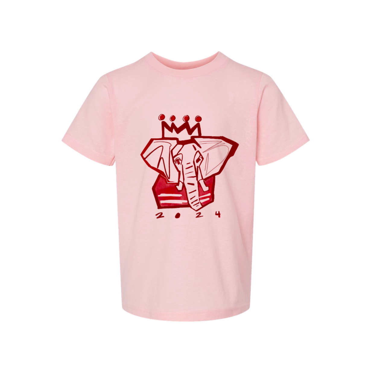 Crimson x White Elephant Youth T-Shirt