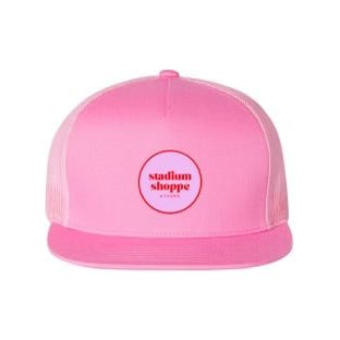 Embroidered Pink Stadium Shoppe Classic Trucker Hat