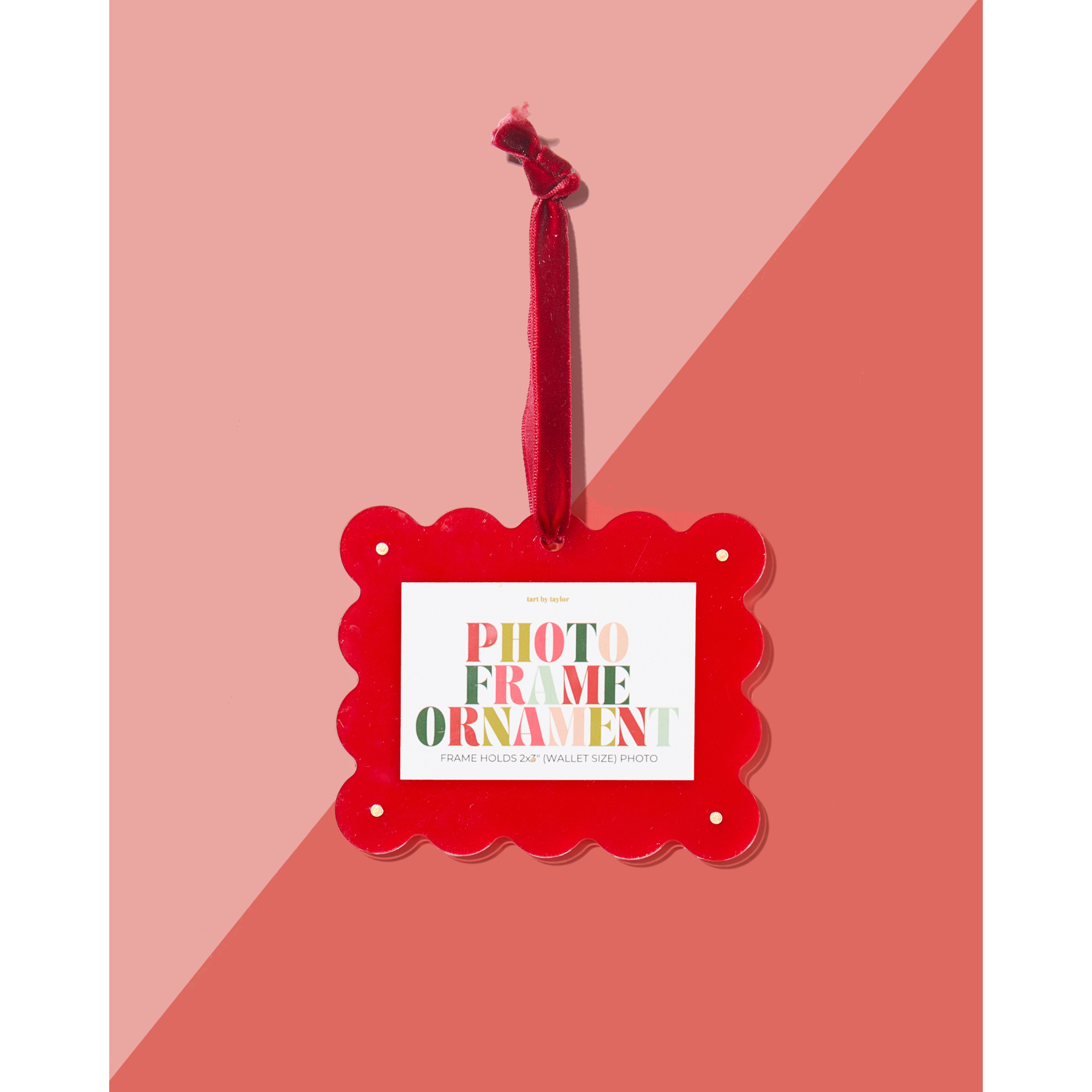 Red Frame Ornament