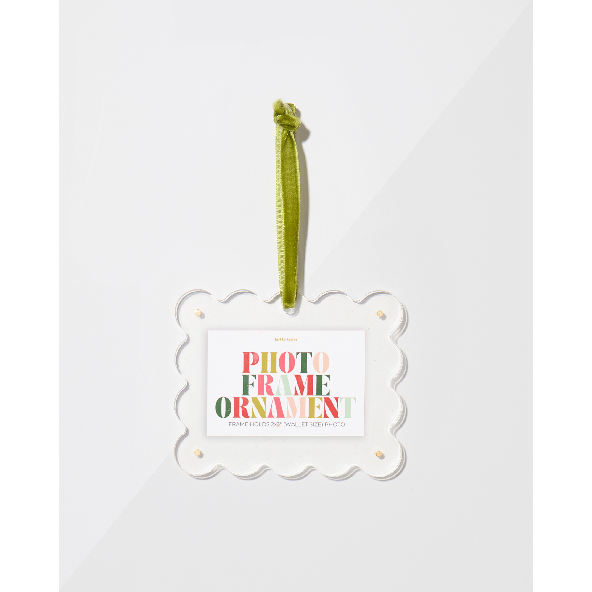 Clear Frame Ornament