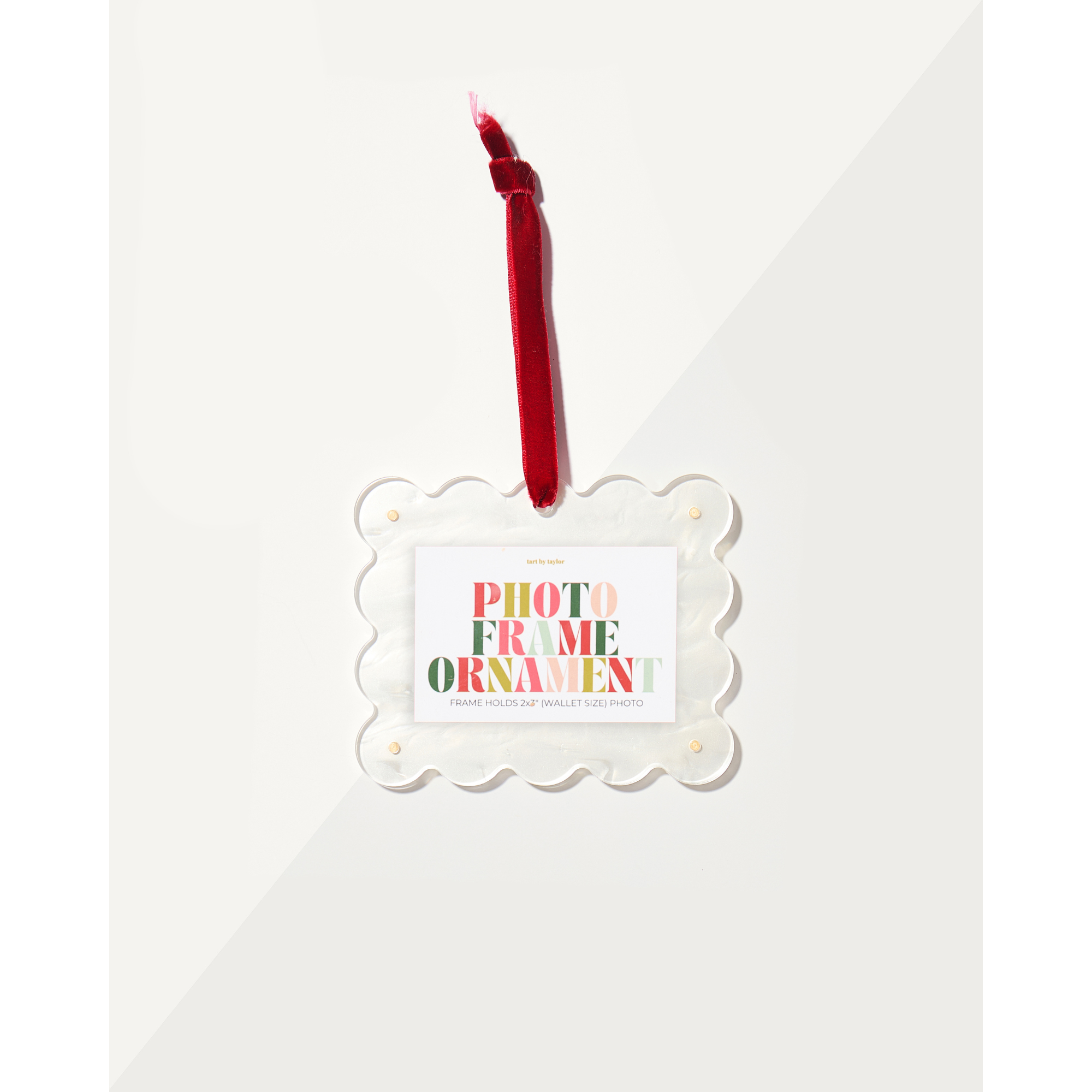 Acrylic Frame Ornament