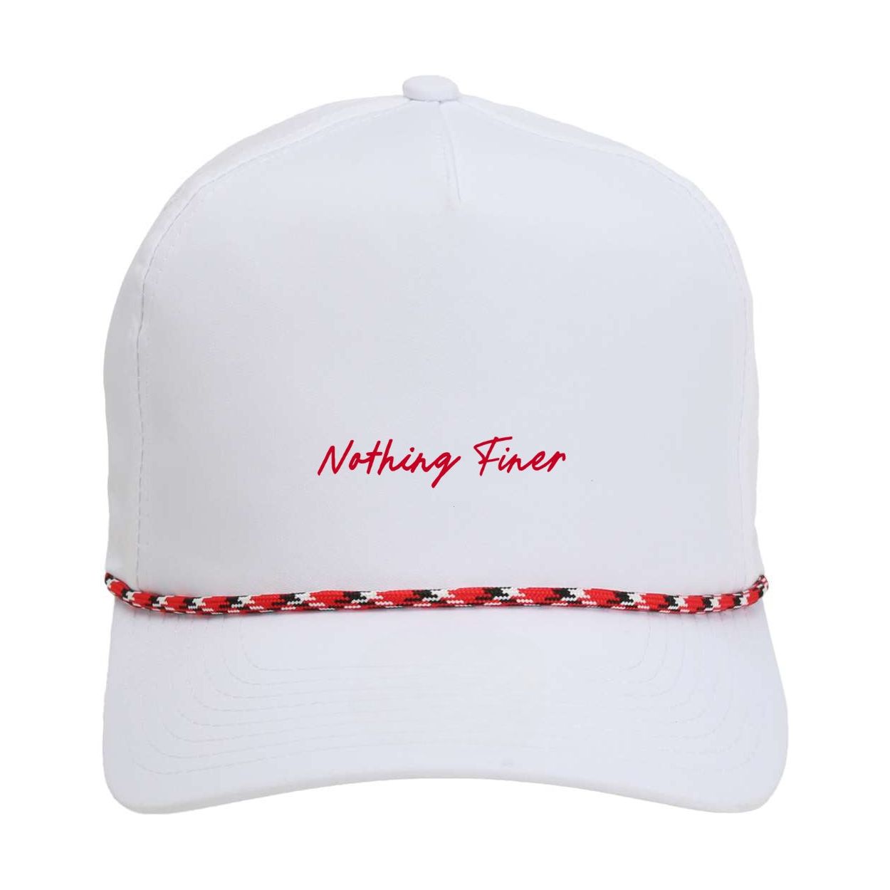 Nothing Finer Embroidered Rope Hat