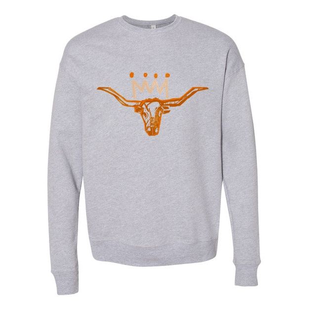 The Burnt Orange x White Adult Sweatshirt