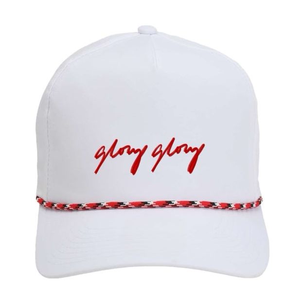 Vintage White Glory Glory Rope Hat