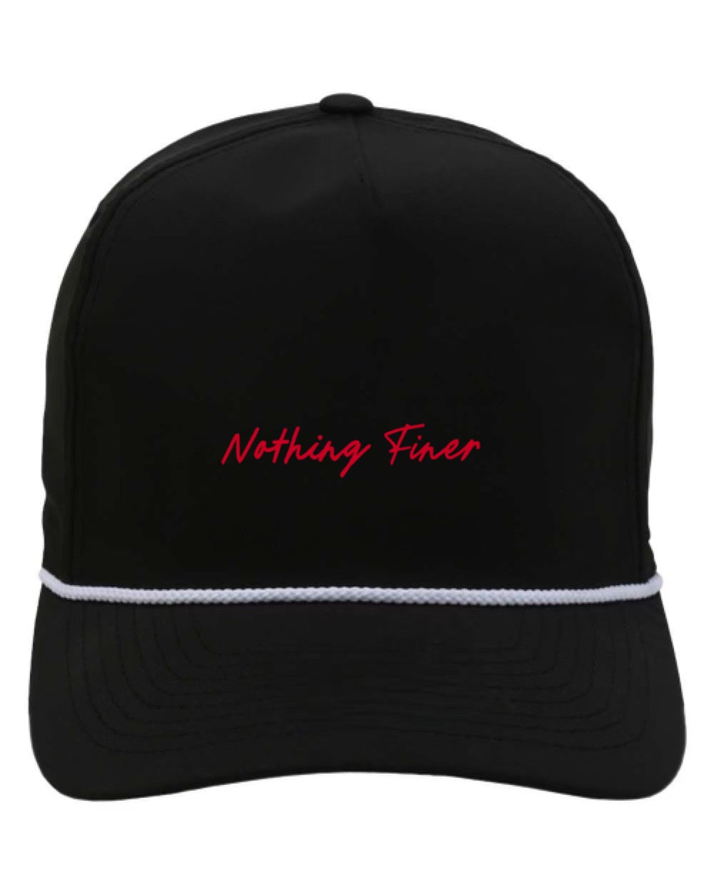 Nothing Finer Embroidered Rope Hat
