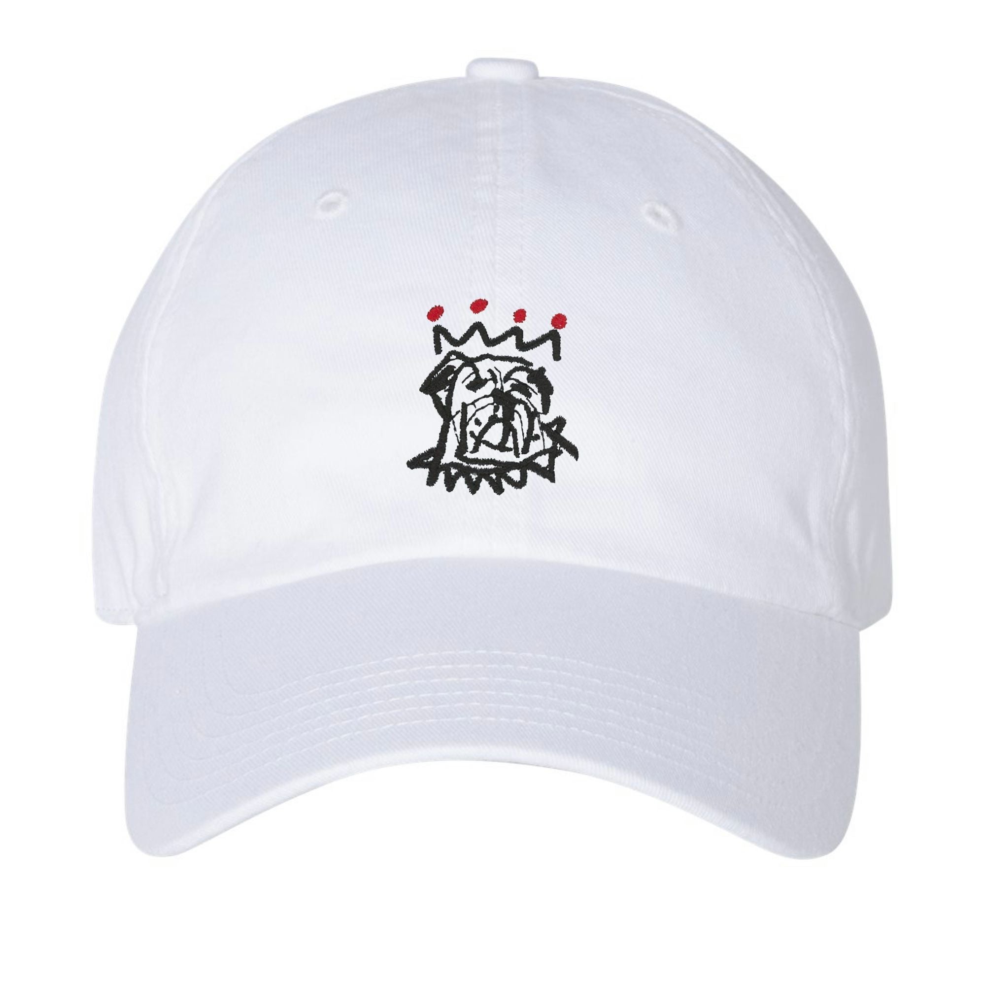 Embroidered 2025 Bulldog Dad Hat