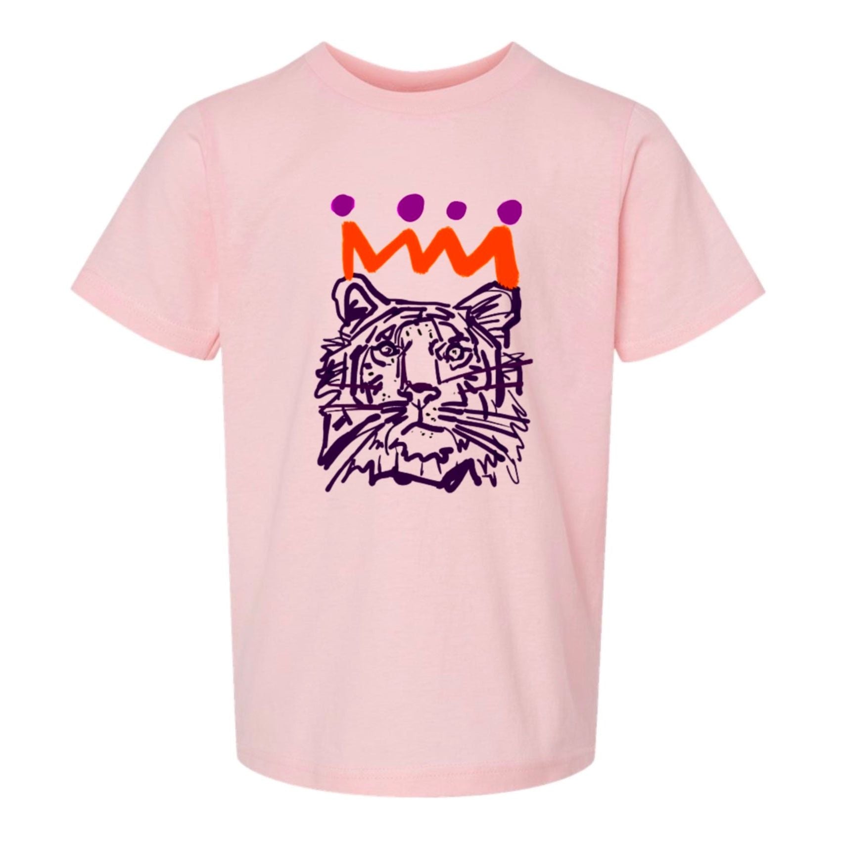 The Youth Orange x Purple Tiger T-shirt