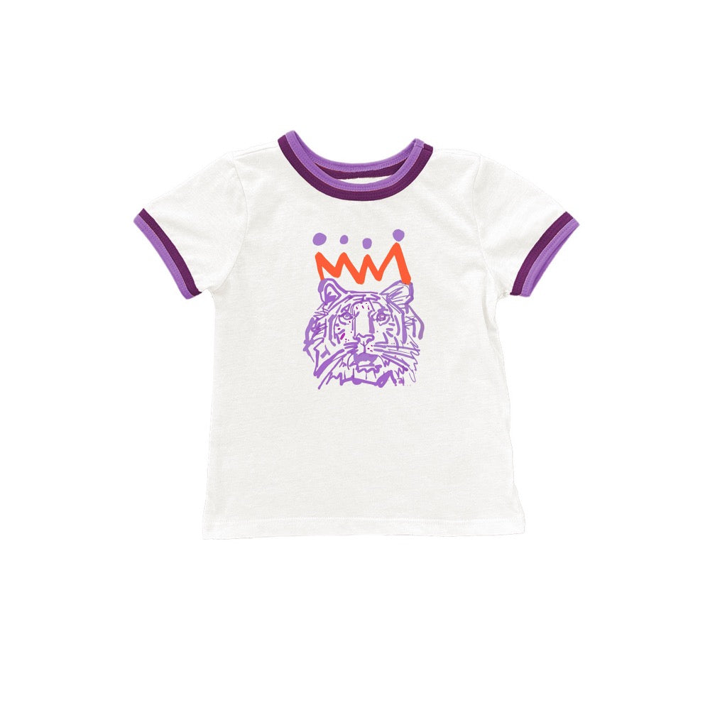 The Youth Orange x Purple Double Trouble Tee