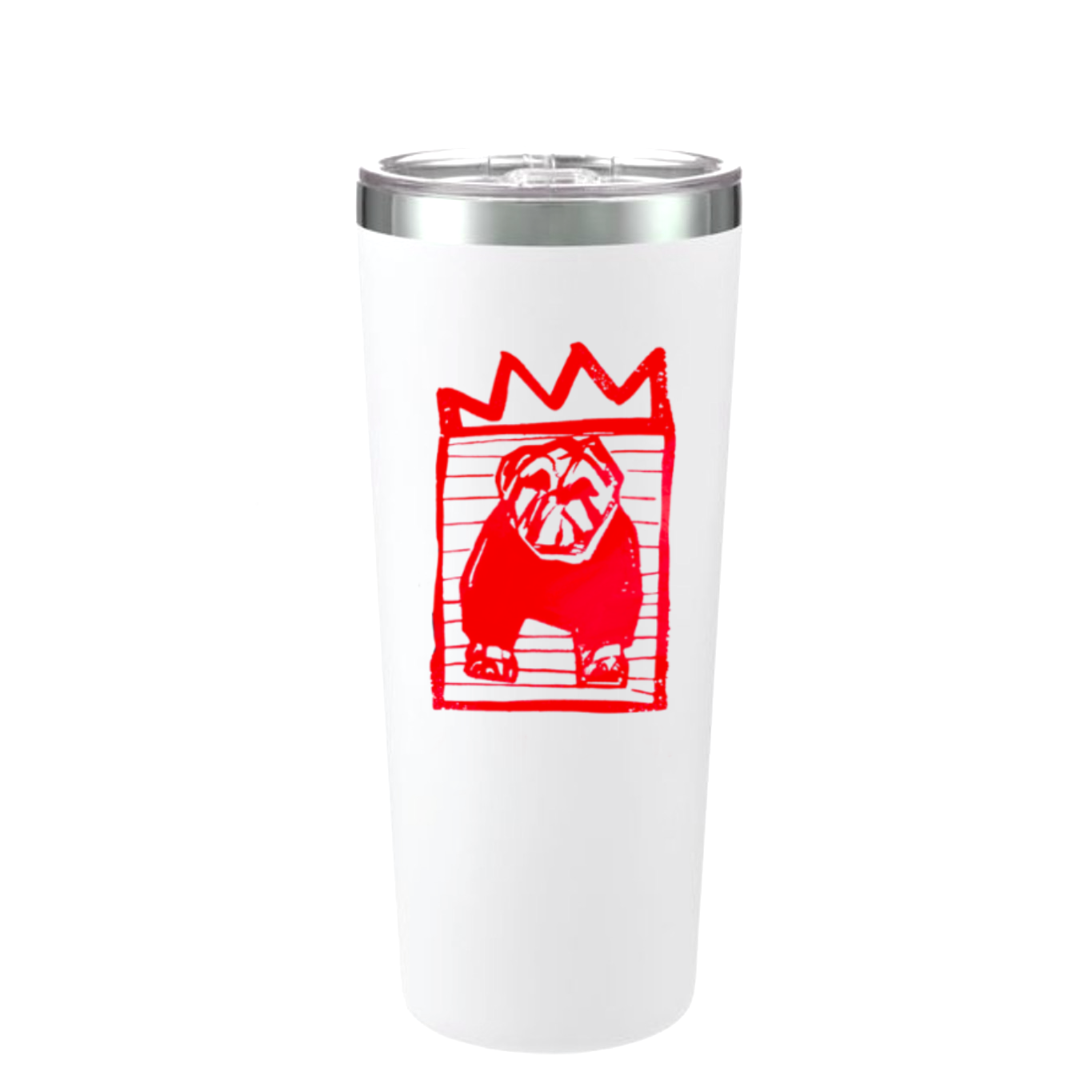 The Red x Black Standing 20 oz. Tumbler