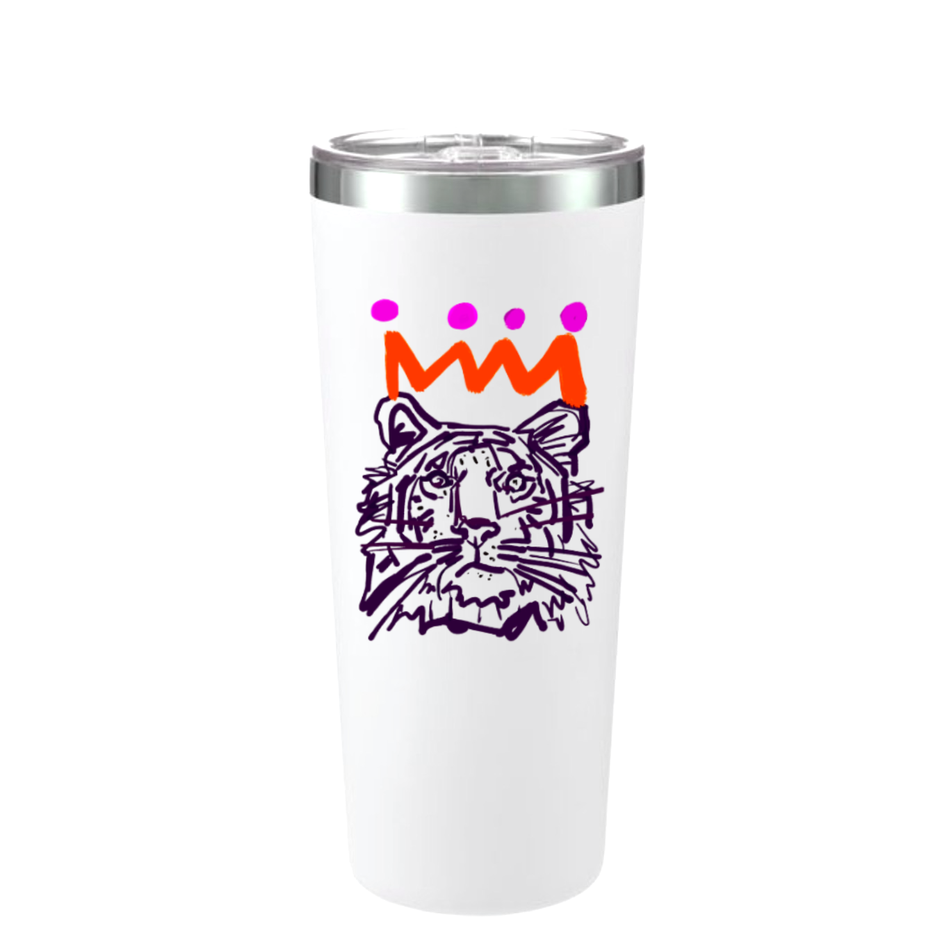 The Orange x Purple 20 oz. Tumbler