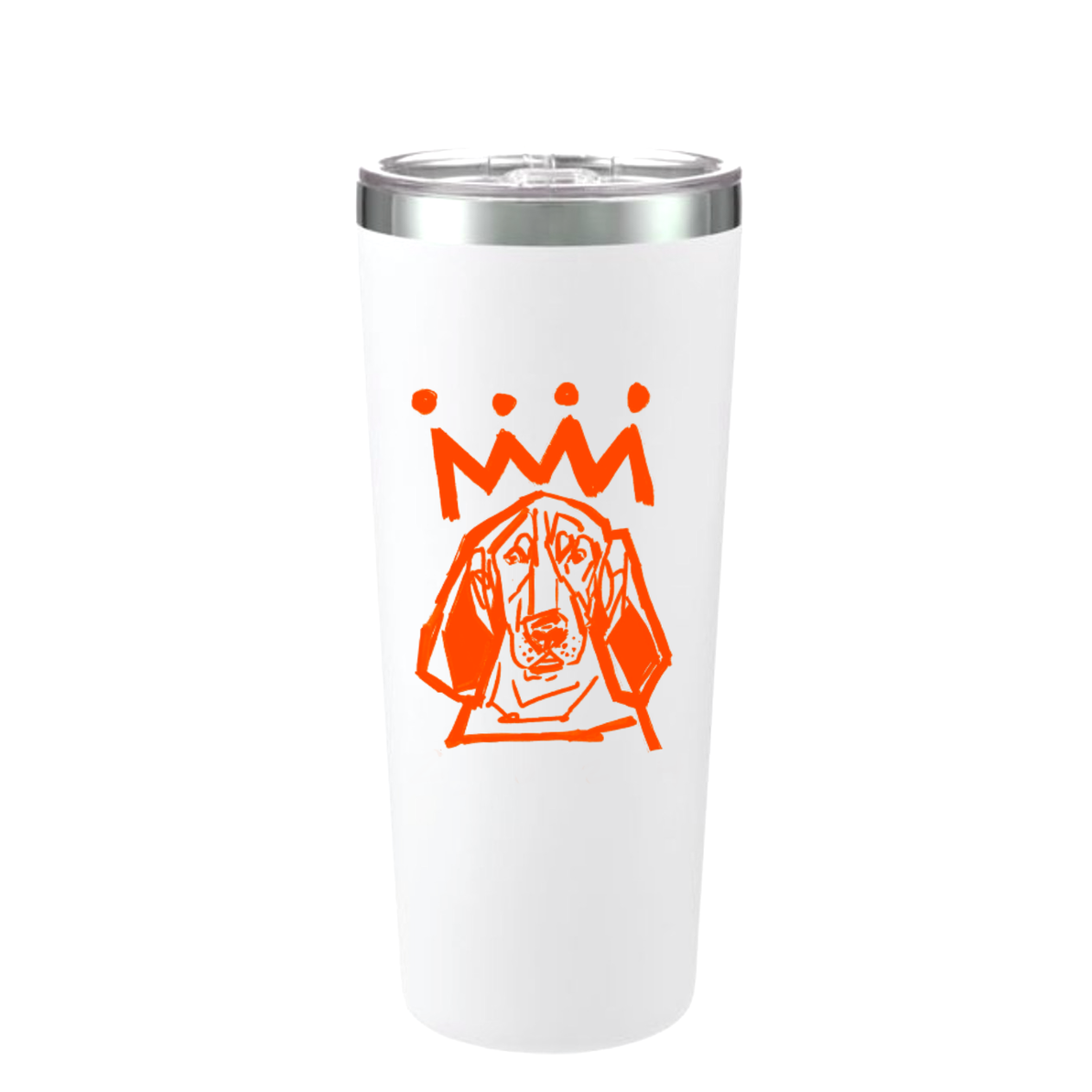 The Orange x White 20 oz. Tumbler