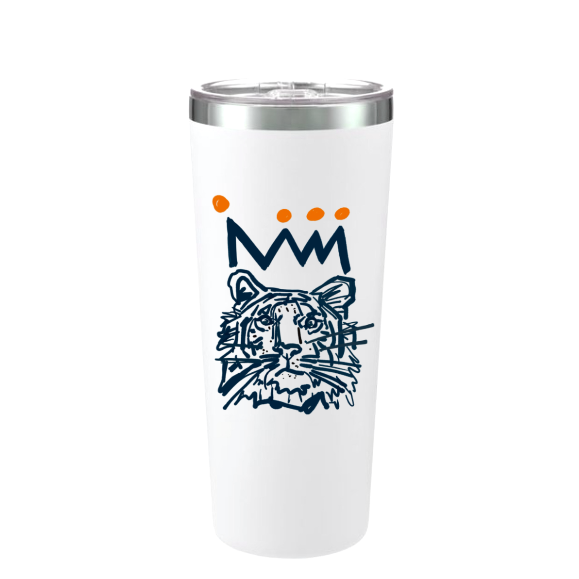 The Navy x Orange 20 oz. Tumbler