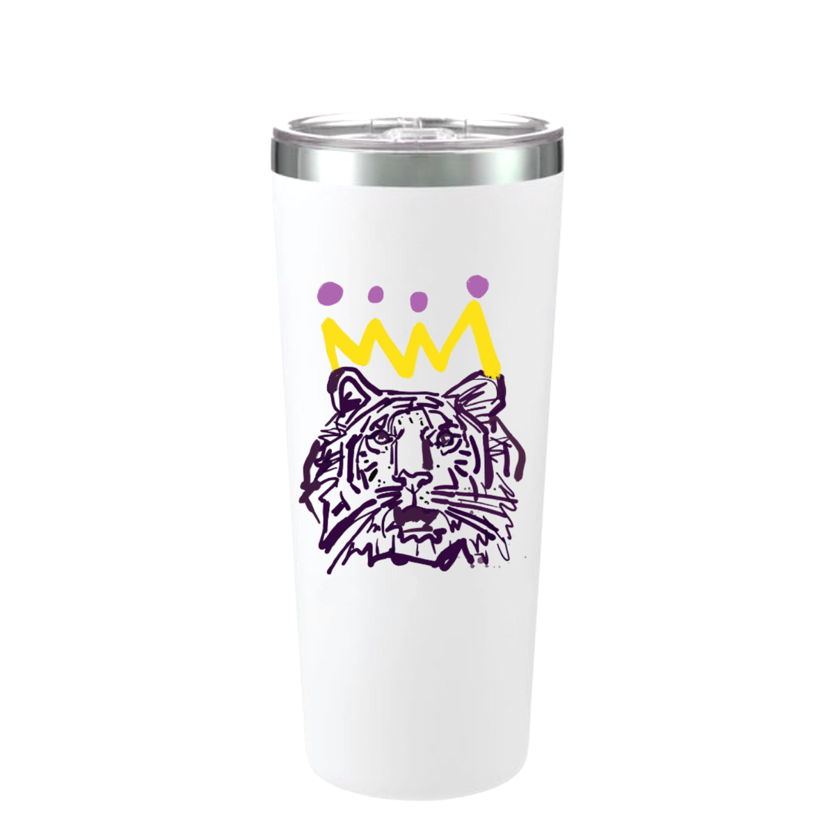 The Purple x Gold 20 oz. Tumbler