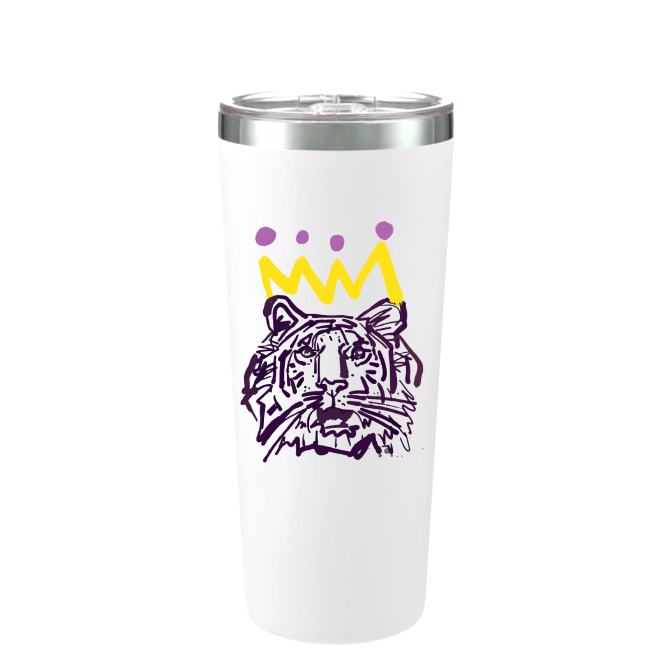 The Purple x Gold 20 oz. Tumbler