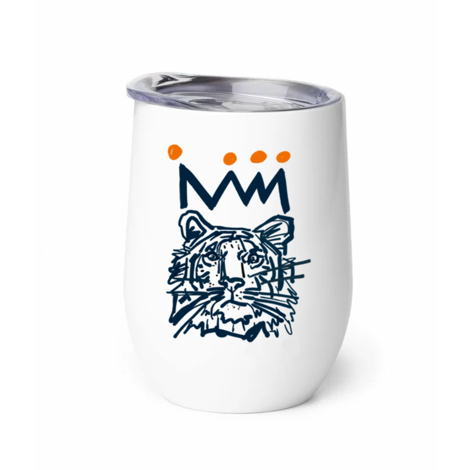 The Navy x Orange Tiger 12 oz. Tumbler