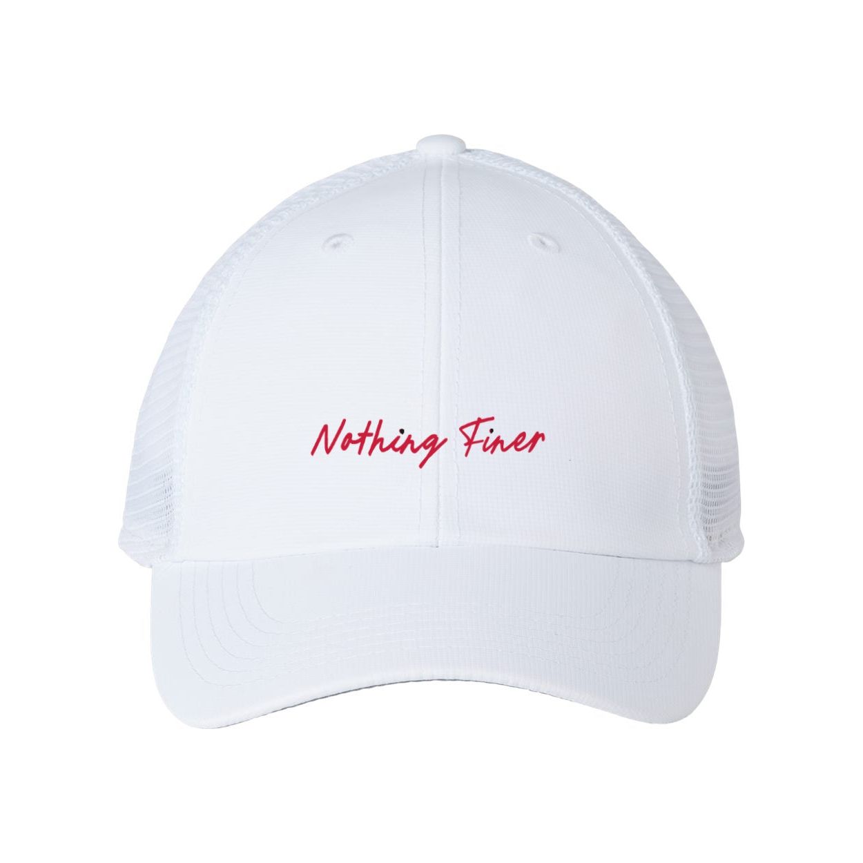 Nothing Finer White Trucker Hat