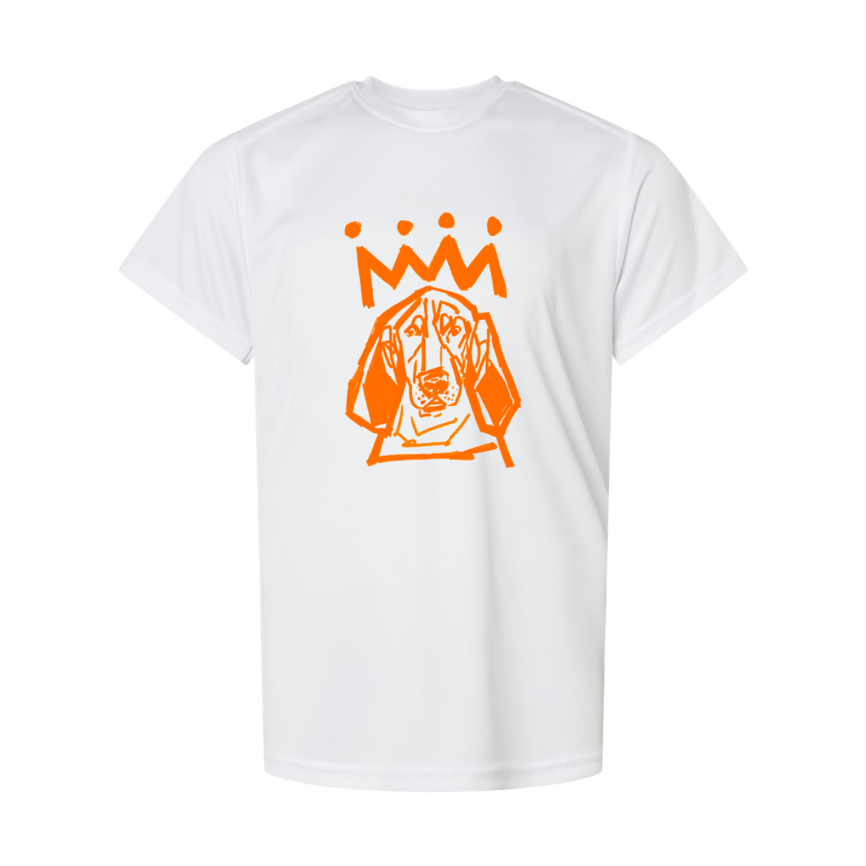 The Orange x White Adult T-Shirt