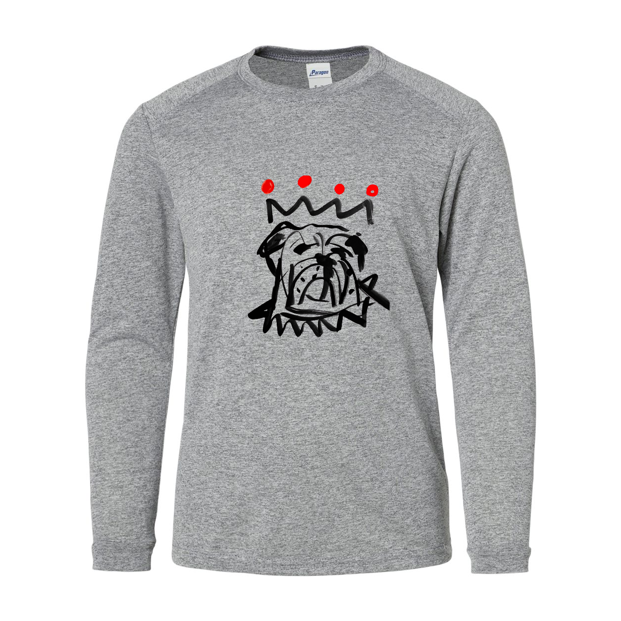 The Youth Red x Black Bulldog UPF Shirt