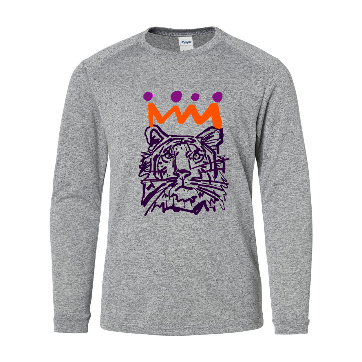 The Youth Orange x Purple Tiger UPF Shirt