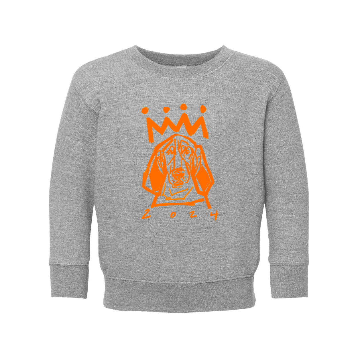 Orange x White Hound Youth Sweatshirt