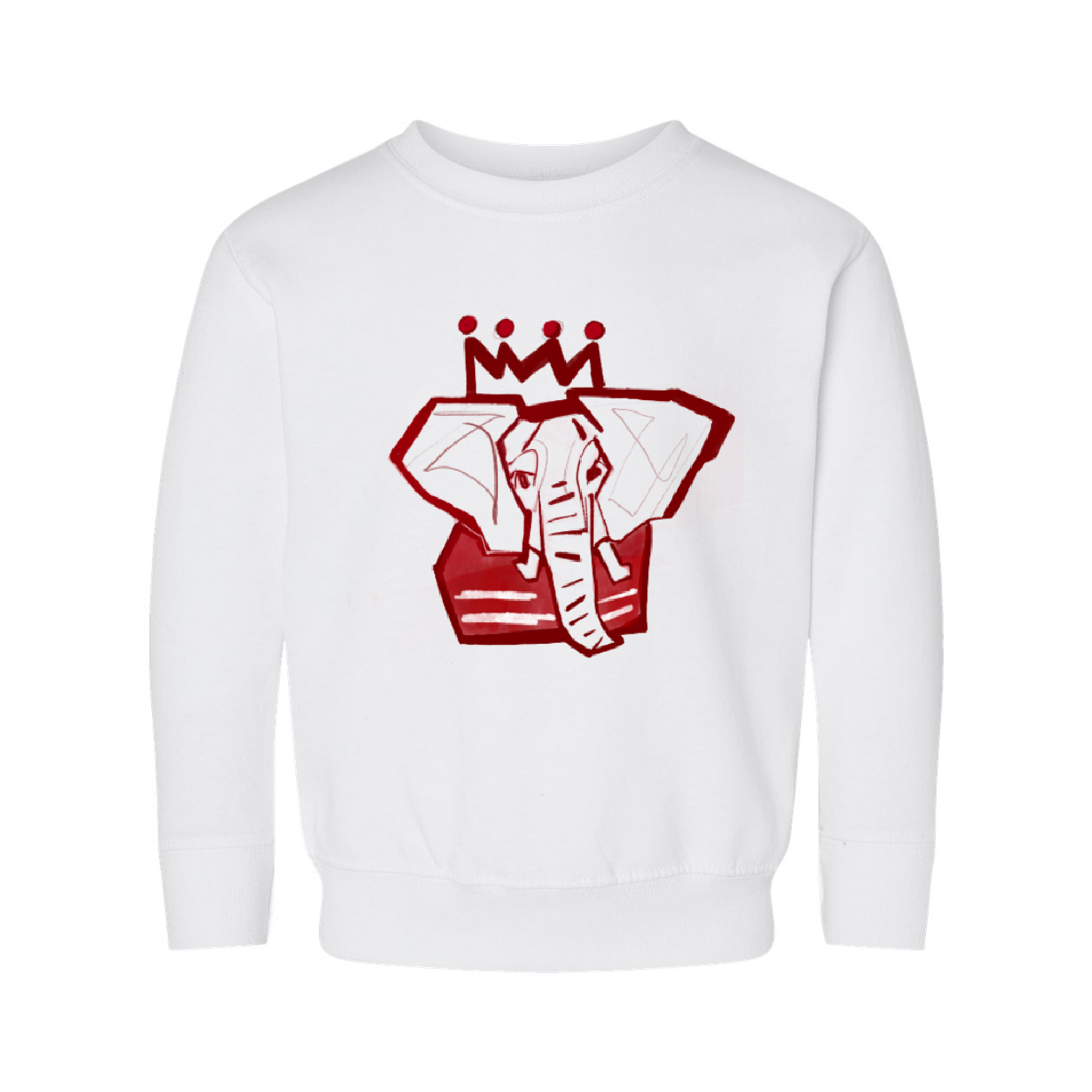 The Crimson x White Elephant Youth Sweatshirt
