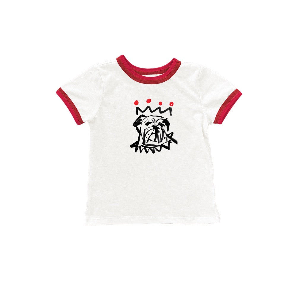 The Youth Red x Black Double Trouble Tee