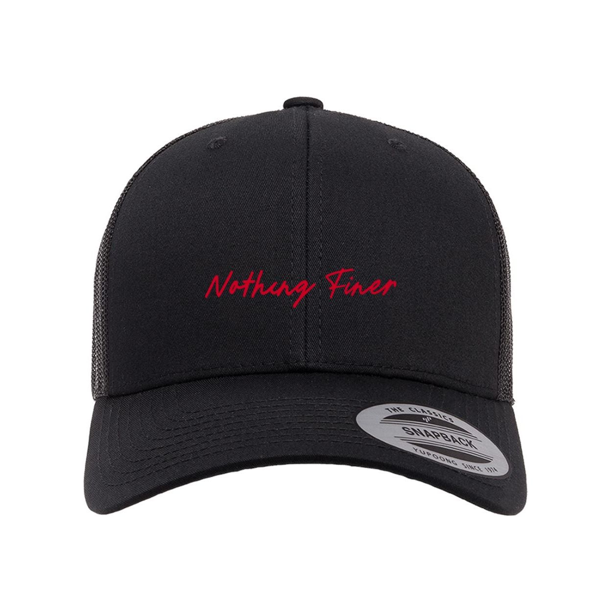 Nothing Finer Black Trucker Hat