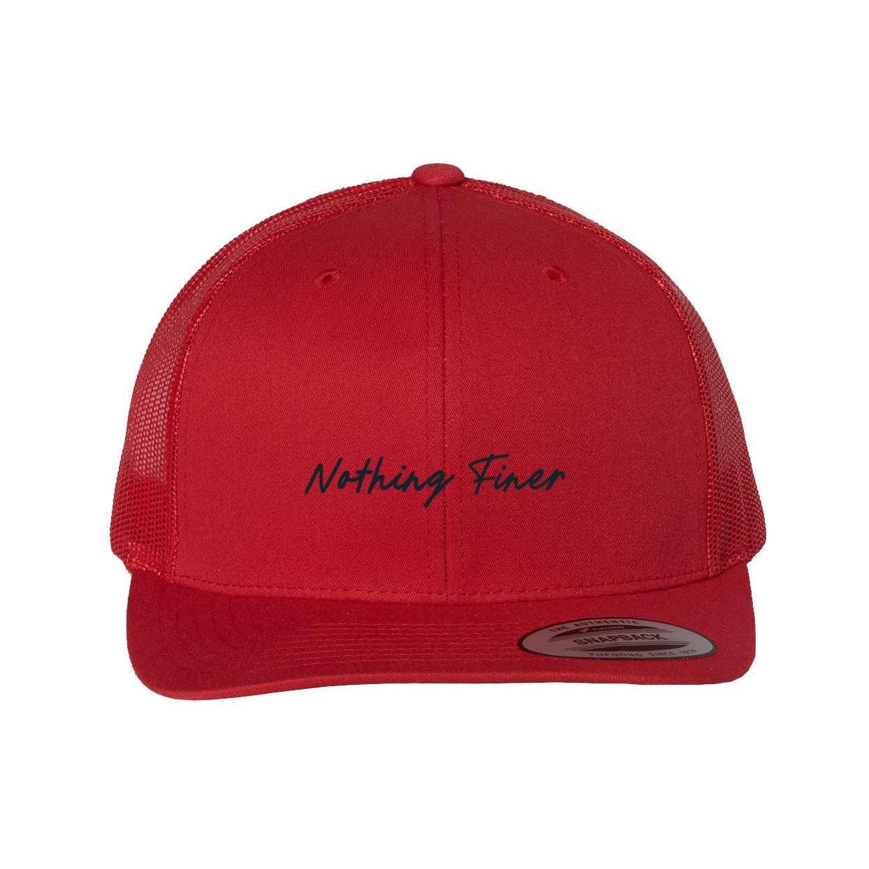 Nothing Finer Red Trucker Hat