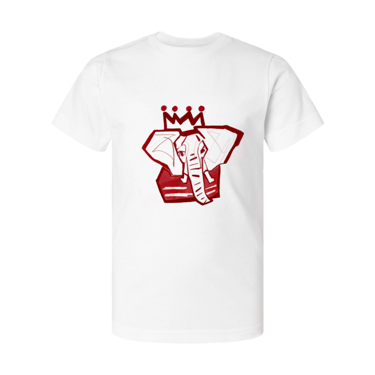 The Youth Crimson x White Elephant T-shirt
