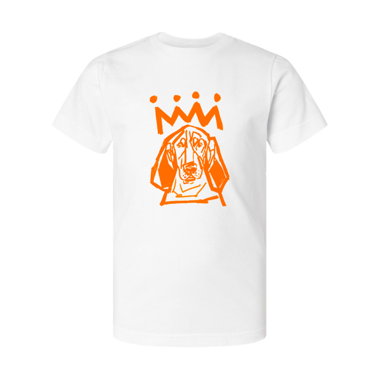 The Youth Orange x White Hound T-shirt