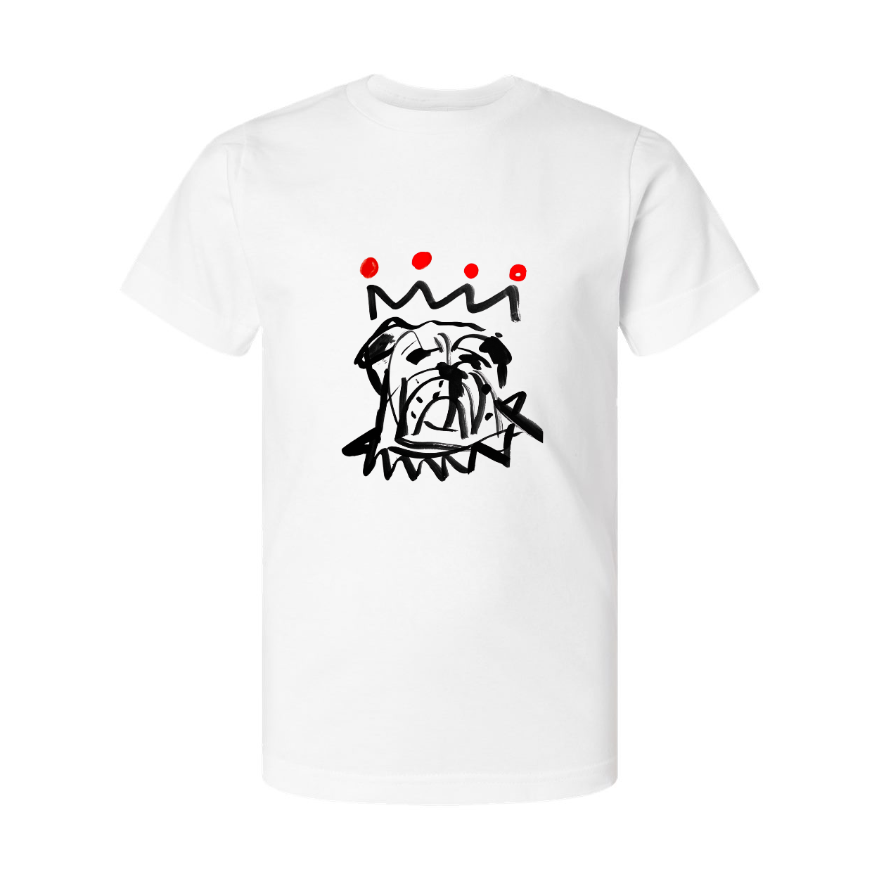 The Youth Red x Black Bulldog T-shirt