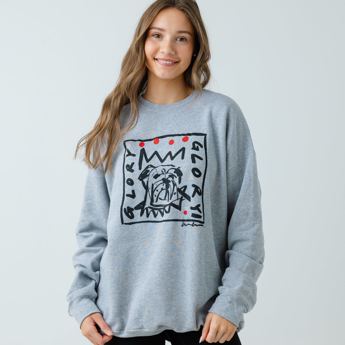 Glory Glory Bulldog Adult Sweatshirt